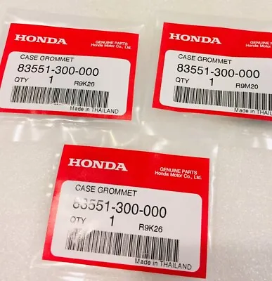 Honda Z50A  Z50-A Mini Trail 50 Left Side Cover Grommet Set Of 3 Genuine. • $9.96