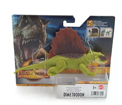 Jurassic World Dominion Ferocious Pack DIMETRODON Dinosaur Mattel NEW • $14.99