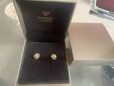 Warren James Earrings. New.cubic Zirconia. Great Gift • £44.95