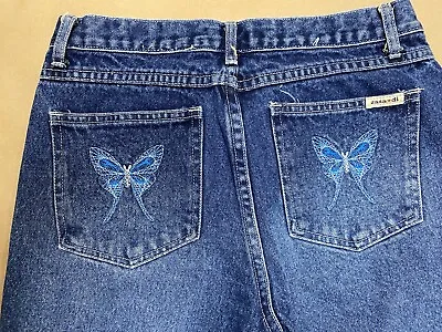 Zana Di Womens Juniors Size 7/8 Denim Capri Cropped Jeans Summer • $6.99
