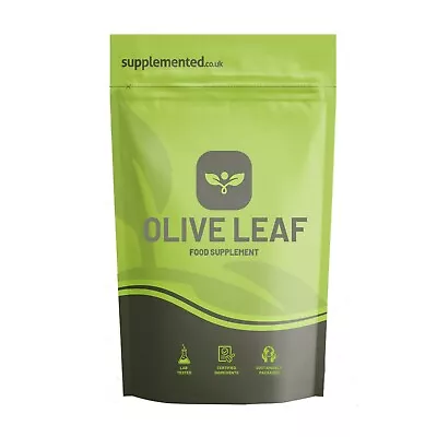 Olive Leaf Extract 1000mg 180 Tablets Vegan Oleuropein UK • £7.99