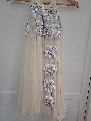 Nicola Finetti Ladies Silk Dress Size 8 RRP $590 • $60