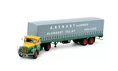 Tekno Rynart Scania L51 Tarpaulin Semitrailer  1/50 Scale Diecast • £175