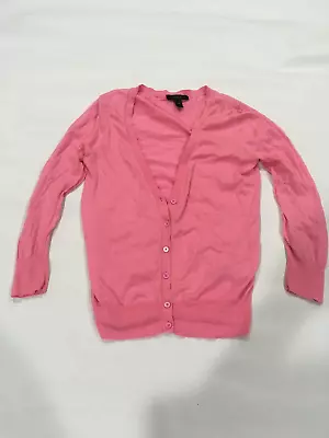 J. CREW Women's Cardigan Sweater Pink Size XS • $11.99