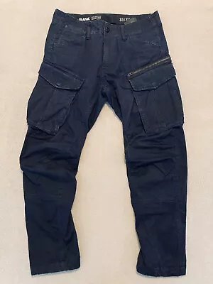 G-Star Raw Rovic Zip 3D Straight Tapered Cargo Pants Men's 31x30 (Actual 33x28) • $49.99