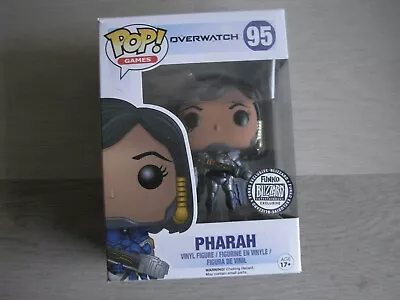 POP! No. 95 OVERWATCH PHARAH FUNKO BLIZZARD EXCLUSIVE FIGURINE. • $27