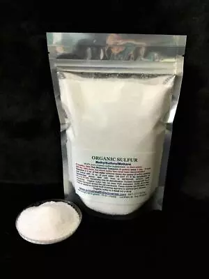 Organic Sulfur Crystals Msm 99.9% Pure Supplement For Essential Building Blocks • $36.95