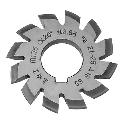 M1.75 No.4 20 Degree HSS Involute Gear Cutter Module Rack Milling Lathe Machine • $34.95