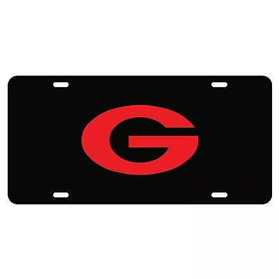 UGA UNIVERSITY OF GEORGIA Black & Red License Plate / Car Tag  • $22.95