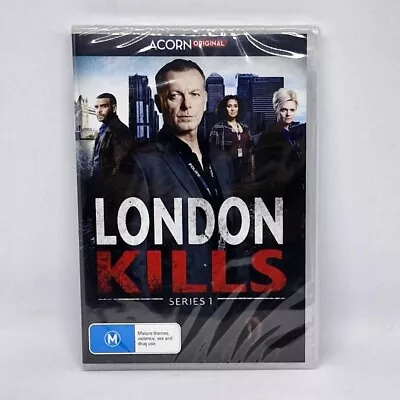 London Kills - Series 1 DVD Region 4 NEW SEALED British Crime Detective Drama • $19.88