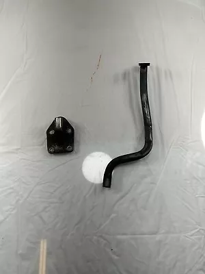 1994- 2000 CHEVY TRUCK 6.5 DIESEL TURBO CHARGER OIL RETURN DRAIN PIPE &  Plate • $43