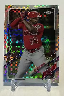 2021 Topps Chrome X-Fractor Justin Upton #201 Los Angeles Angels • $1.69