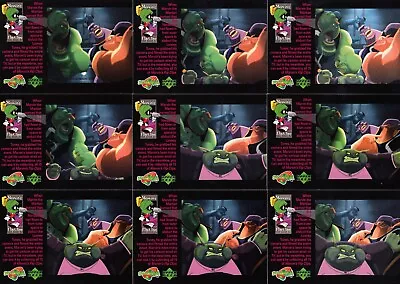 Space Jam 1 1996 Upper Deck Marvin Martian Flip Card Insert Set Of 30 F1 - F30 • $13.50