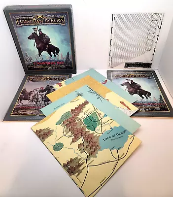 Advanced Dungeons & Dragons Forgotten Realms Campaign Box Set 1987 See Pics/Desc • $86