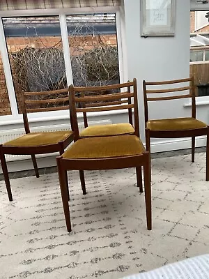 G Plan Mid Century Dining Chairs  • £200