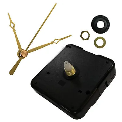 DIY Quartz Clock Movement Mechanism Hands Wall Repair Replacement Tool Parts Kit • $11.27