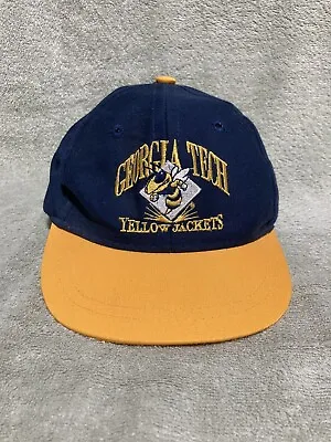 Vintage 1984 Signature Georgia Tech Jackets Toddler 3 To 6 Snapback NCAA Hat Cap • $24.99
