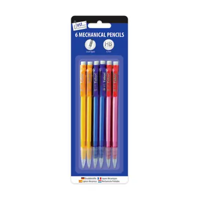 6pc Mechanical Pencil Set Automatic Pencil Propelling Pencil Clutch Pencil 0.7mm • £2.98