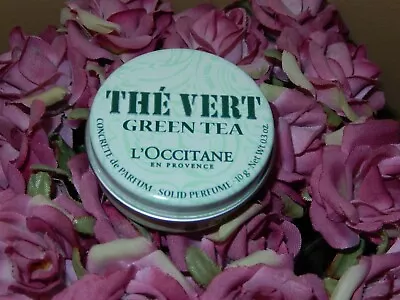 L'Occitane The Vert Green Tea Solid Perfume 10g/0.3 Oz Rare • $39.99