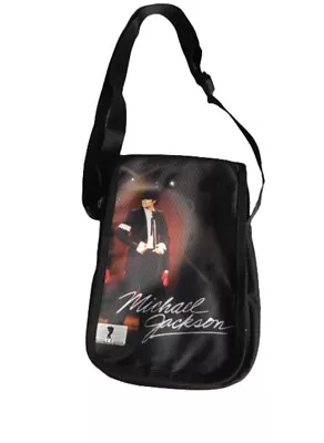 Michael Jackson Pigna School Dangerous Live Backpack Bag W/Zip And Pockets NWT • £82.78