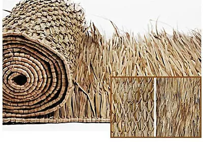 $44.99 • Buy 36in X 8ft TIKI PALAPA RESORT GRADE MEXICAN PALM GRASS THATCH ROLL