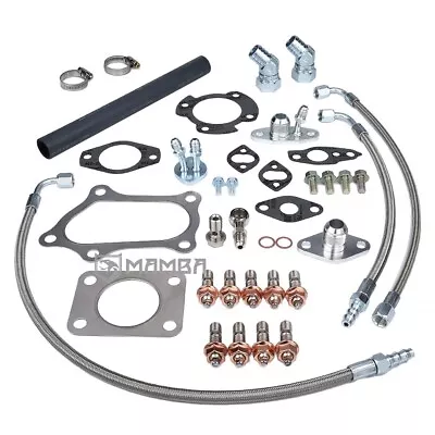 Turbo Install Line Kit Fit For TOYOTA 1JZ-GTE VVTI CT15B Chaser JZA70 Supra • $250.80