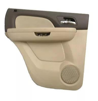 20895889 OE Rear Left Door Panel Cashmere Coco 2010-13 Escalade Chevy Taho Yukon • $189.24