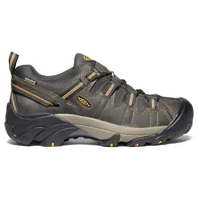 Keen Targhee Ii Waterproof Hiking  Mens Grey Sneakers Athletic Shoes 1012213 • $99.99