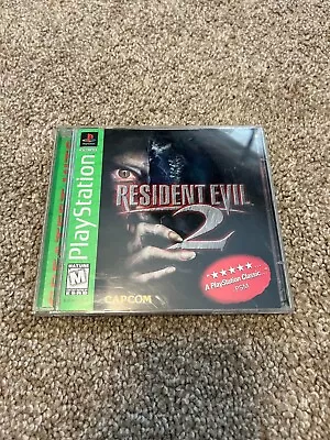 Resident Evil 2 Greatest Hits PS1 CIB W/ Registration Card • $70