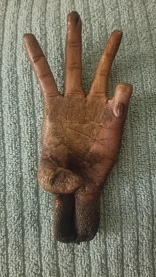 $24.99 • Buy “Cursed” Monkey's Paw / Monkey Hand Prop Replica Hand Made 3 Wishes Life Sized