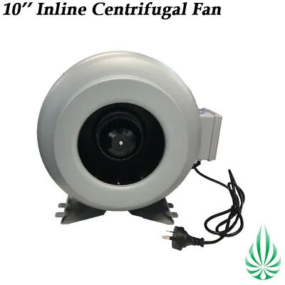 10  Inline Centrifugal Exhaust Vent Fan Grow Tent Blower 150w Metal Blade  • $169