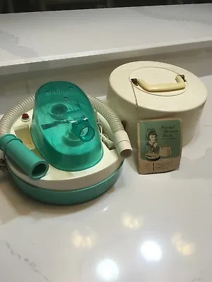 Vintage HANKSCRAFT Facial Beauty Bath Portable VAPOR MIST VAPORIZER - Rare 800 • $59.99