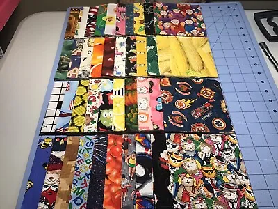 I SPY Quilt Squares Lot Of (40)  5 X5  100% Cotton Rotary Cut RARE SQUARES • $9