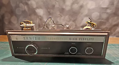 Vintage Zenith Stereo Tube Amplifier 3L02 - (2) 7695 (1) 12AX7A • $115