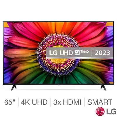 LG 65UR80006LJ 65 Inch 4K Ultra HD Smart TV • £502.84