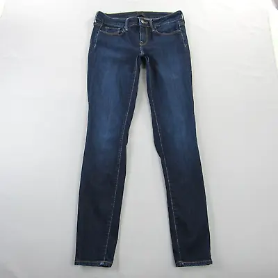 Vince Jeans Womens Size 26 Dylan Skinny Dark Wash Classic Blue Denim • $14.99