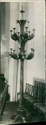 Candelabra In The Choir In Maria Church - Vintage Photograph 2320304 • $14.90