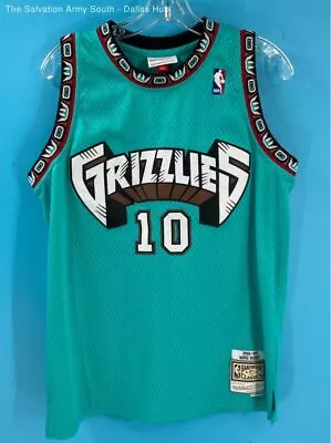 MITCHELL & NESS Grizzlies #10 Mike Bibby Jersey Youth Size-XL (18/20) • $10.50