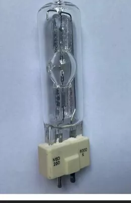 Stage Lighting Bulb MSD 250/2 NSD MSD250W Watts 90V MSR Bulb 8000K Metal Halide  • $29.99
