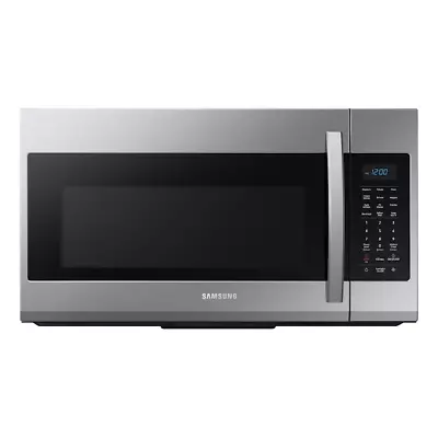 Samsung 1.9-cu Ft 1000-Watt Over-the-Range Microwave With Sensor Cooking • $129.95