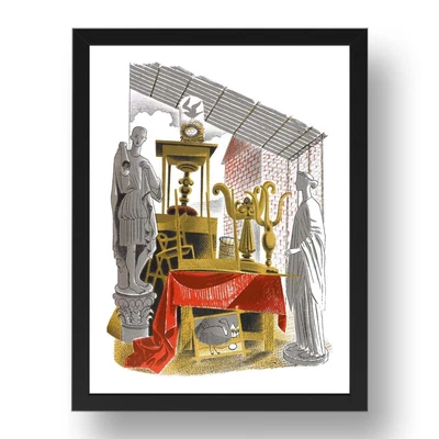 £49.99 • Buy High Street Series: Second-hand-furniture By Eric Ravilious, A2(24x17 ) Frame