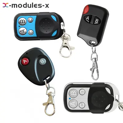 Wireless 315MHz/433MHz 2/4Channel RF Remote Control Garage Gate Door Transmitter • $4.07