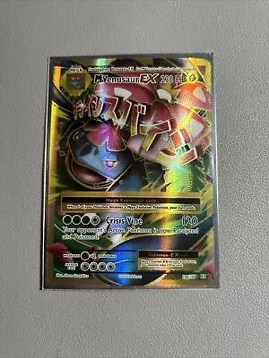 Pokémon TCG Mega-Venusaur-EX Evolutions 100/108 Holo Full Art Ultra Rare • $2