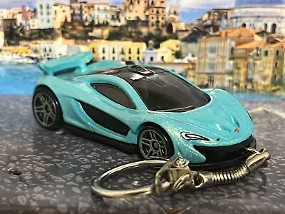 Diecast Mclaren P1 Green 🟢 Model Toy Car Keyring Keychain • £12.99