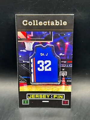 Brooklyn/New York Nets ABA Julius Erving  Jersey Lapel Pin-Nickname Collectable • $9.99