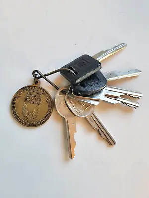 $29.99 • Buy Vintage RARE GM Camaro Firebird 75th Anniversary Dedication Key Chain With Keys
