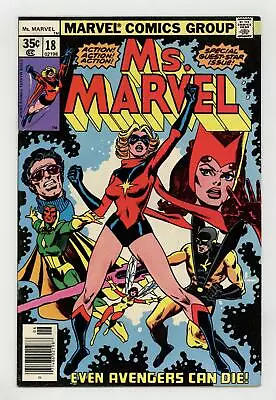 Ms. Marvel #18 FN+ 6.5 1978 1st Full App. Mystique • $94