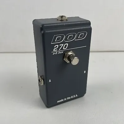 🔥DOD A-B BOX 270 Selector Switch Guitar Effect Pedal Untested🔥 • $28