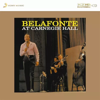 Harry Belafonte At Carnegie Hall  K2 HD Mastering CD • $42.99