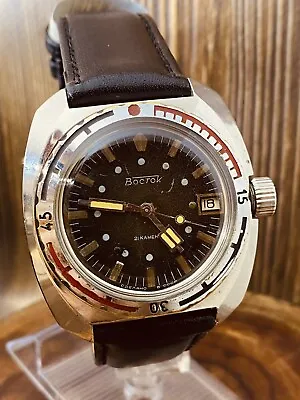Vostok Amphibian Automatic Ministerial Восток Wostok Military Wrist Watch #5983 • $159